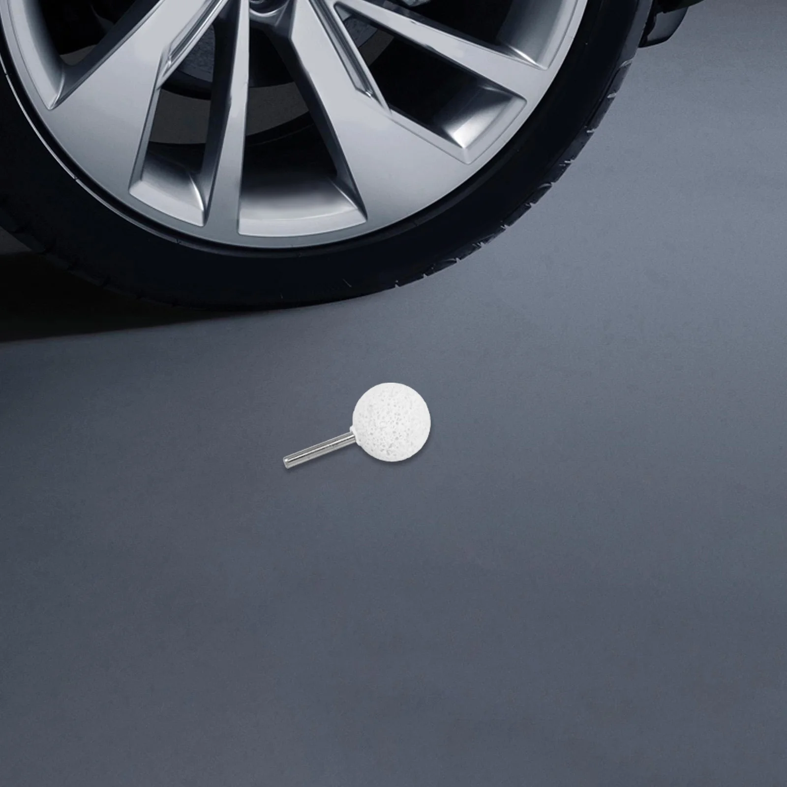 الكرة على شكل جلخ طحن عجلة لإصلاح ثقب الإطارات المحمولة تلميع بت اكسيد الالمونيوم طقم الطحن أداة دوارة