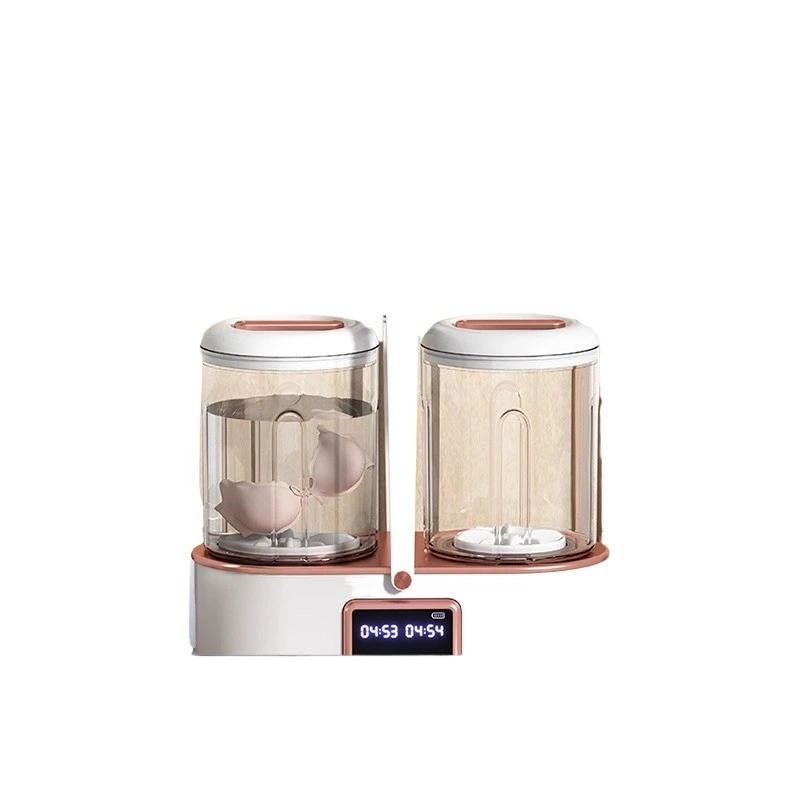 

Mini wash double cup underwear underwear washing machine small portable socks special laundry cup can be dehydrated