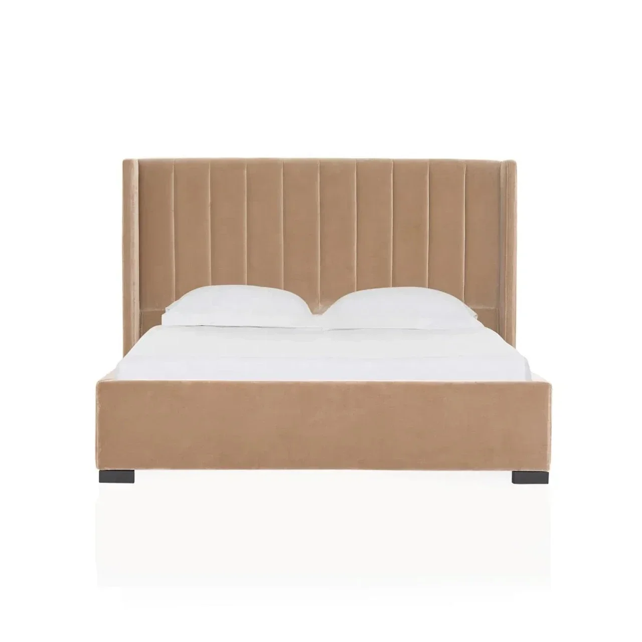 

l # contemporary bedroom furniture Upholstered Bed Velvet material smart bed