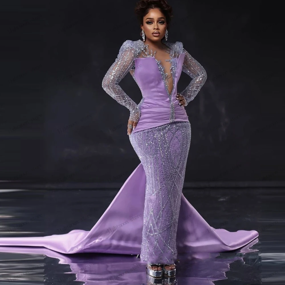 

Exquisite Women's Formal Evening Gowns Glamorous Prom Dress Beading Appliques Sexy Customized Vestidos De Fiesta Elegantes 2026