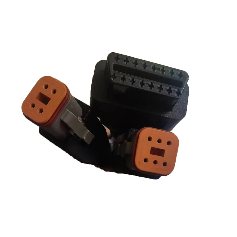 OBD2 Female To 4Pin & 6Pin Dual Diagnostic Cables, Compatible for Harley-Davidson Motorcycles