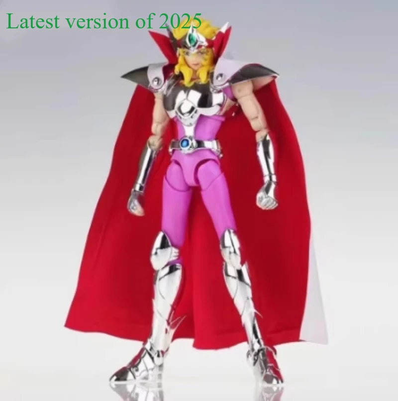 

2025НОВАЯ версия Saint Seiya Myth Cloth MST Модель Ящерица Аниме Цвет Серебро Saint Seiya Mesti Коллекция игрушек Подарок
