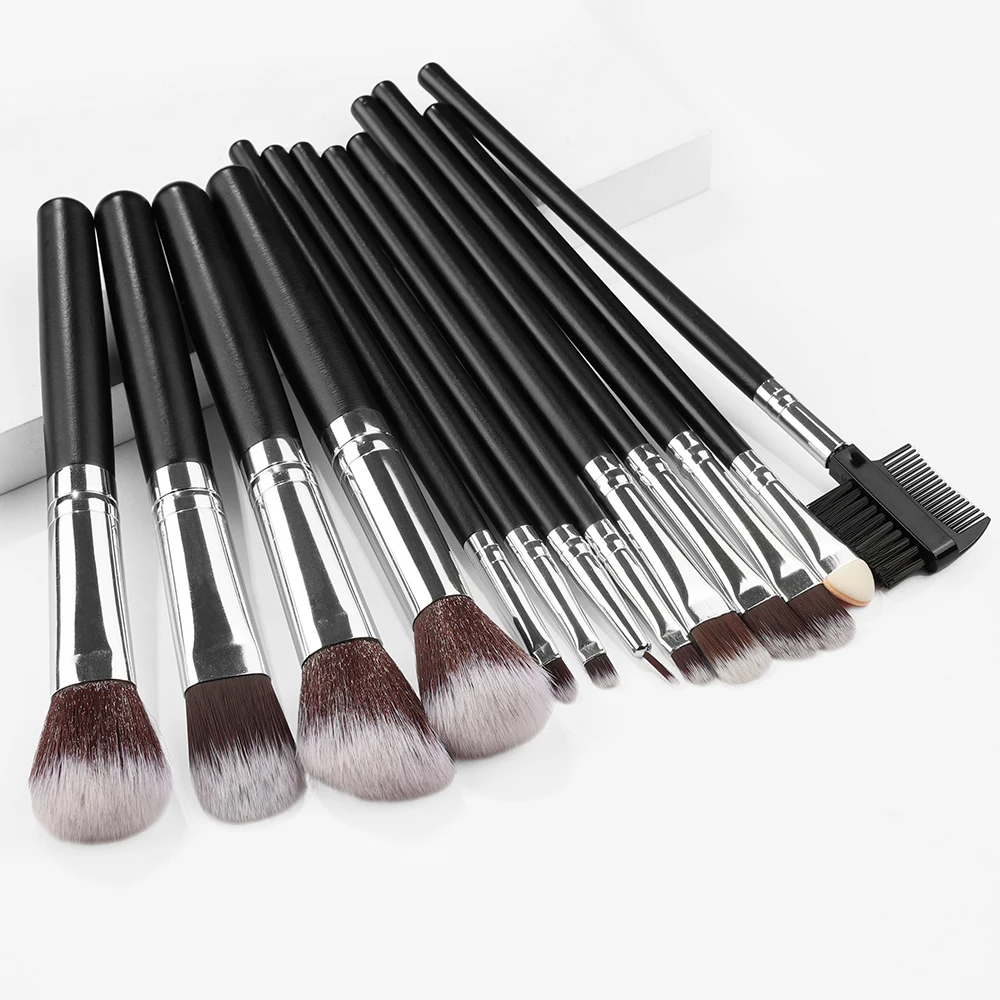 8/10/13Pcs Doux Moelleux Ensemble De Pinceaux à Maquillage pour Cosmétiques Fondation Blush Poudre Fard À Paupières Mélange Maquillage Brosse Beauté Outils