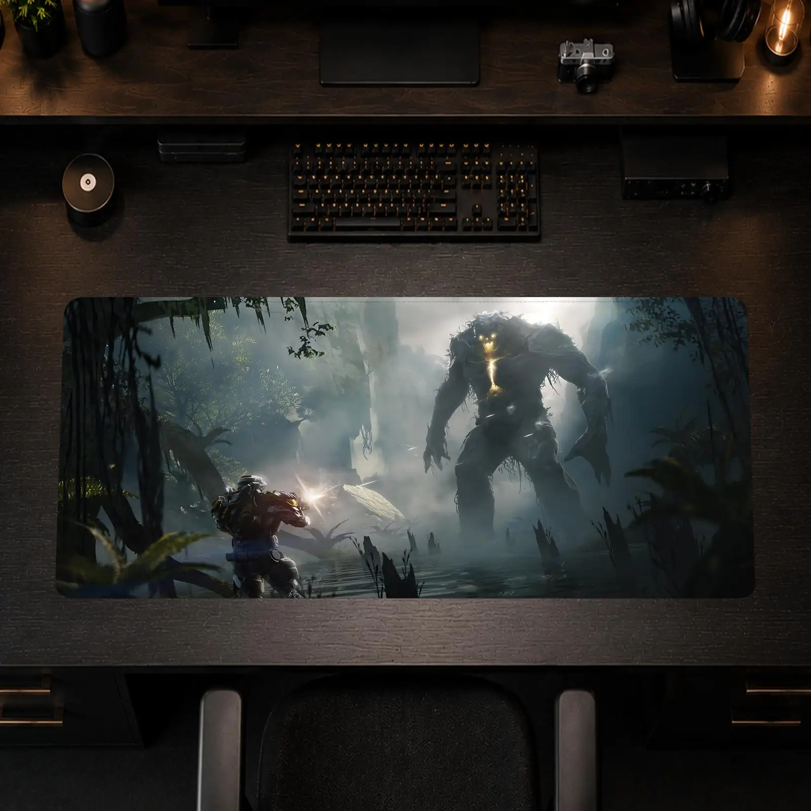 Anthem Mouse Pad Gaming office Non-slip Desk Mat Diy Mousepad Large Game Keyboard overlock