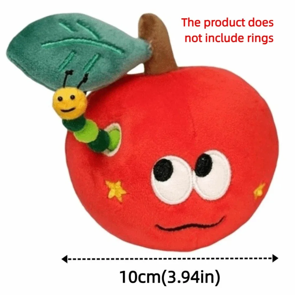 Mode Cartoon Plüsch Obst Puppe Romantische Rote Überraschung Schmuck Lagerung Puppe Kawaii Flauschigen Rucksack Anhänger Geburtstag Festival