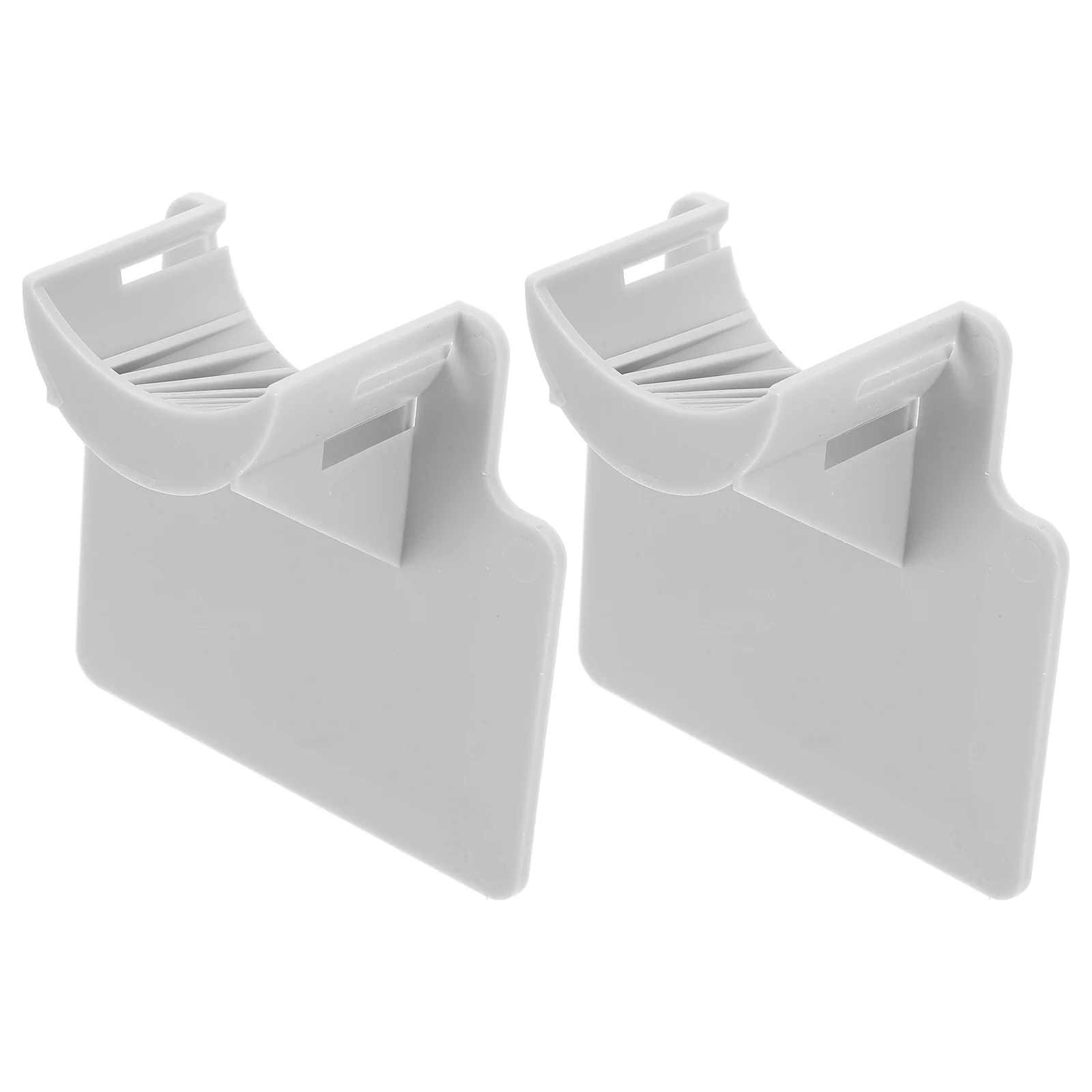 

2pcs Pool Hose Brackets Stable Support Compact Design Durable ABS Material Multifunctional Holder Spa Accessories