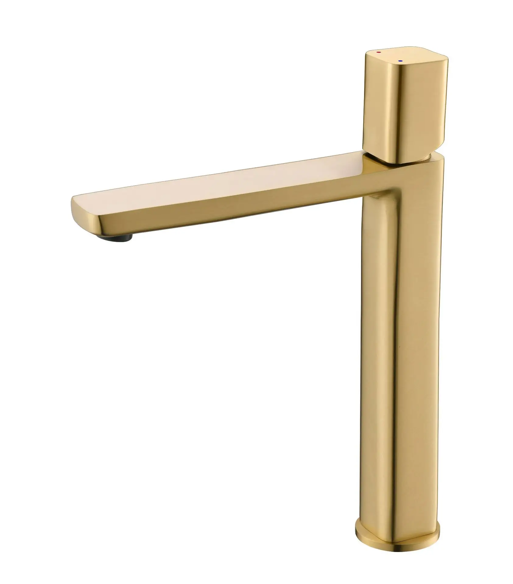 

All-copper Simple Washbasin, Faucet, Table Basin, Bathroom, New Washbasin Button Platinum Aerator