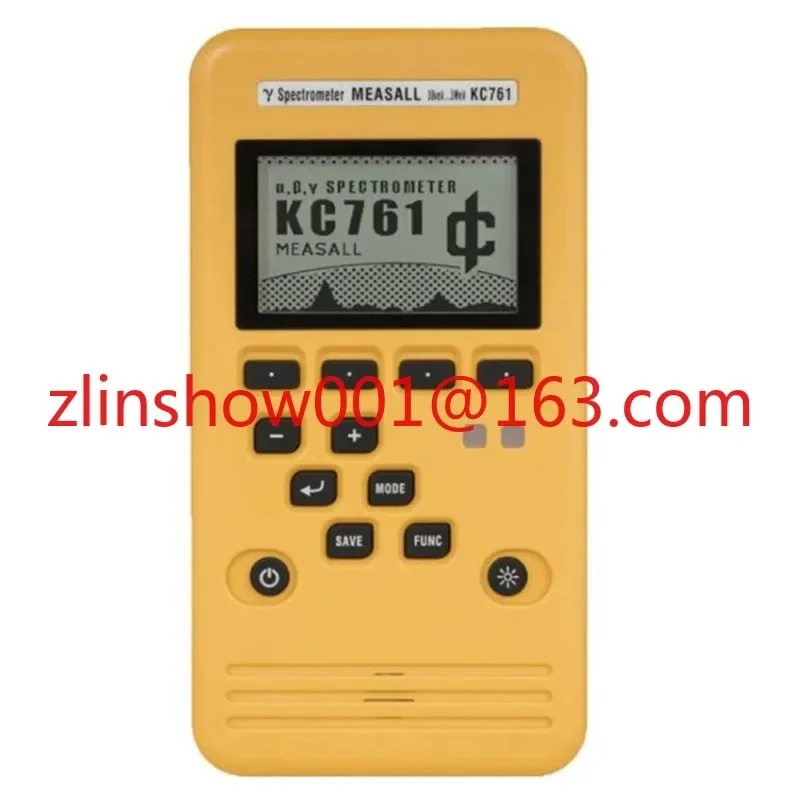 KC761/KC761A Spectrometer, nuclear radiation alarm, Geiger counter, upgrade dosimeter, radiation detection for radioactivity