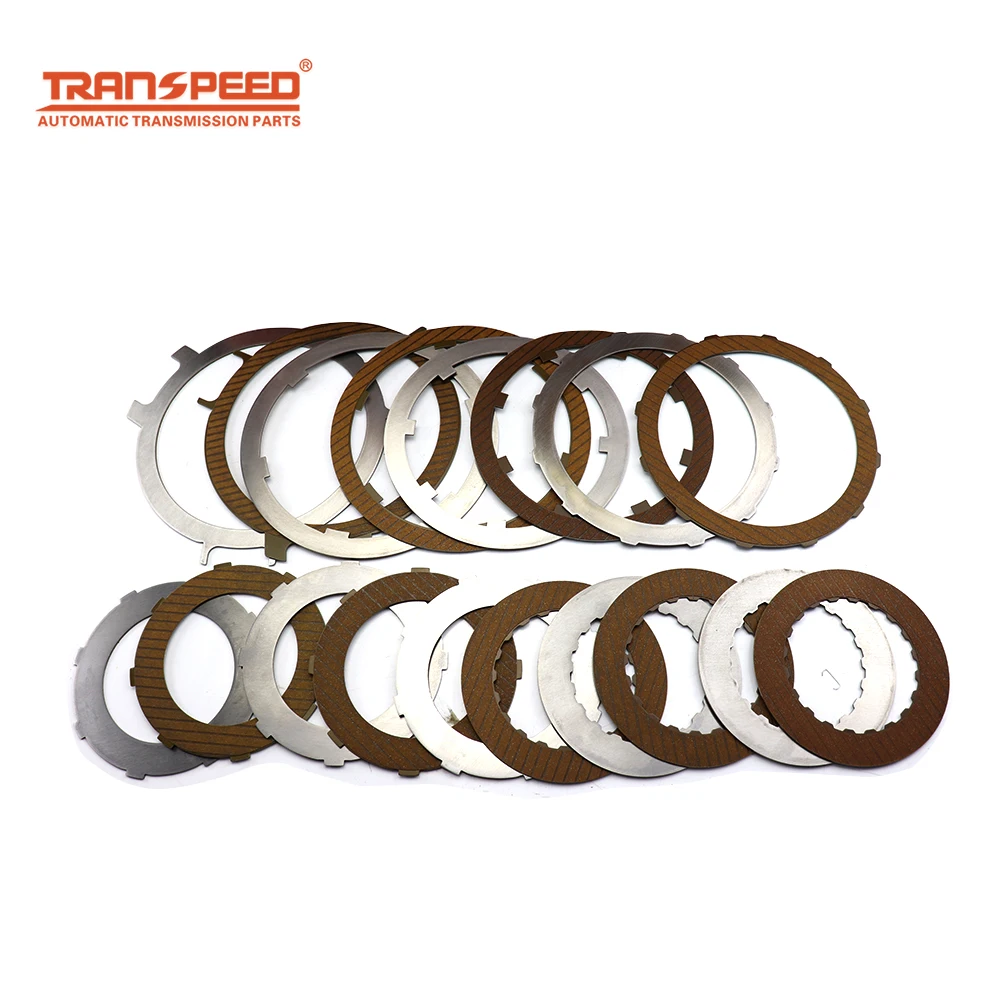 TRANSPEED AL4 DP0 1.6L Automatic Transmission Friction Plate Kit For SAMAND Peugeot 307 Citroen Renaul Transmission Drivetrain