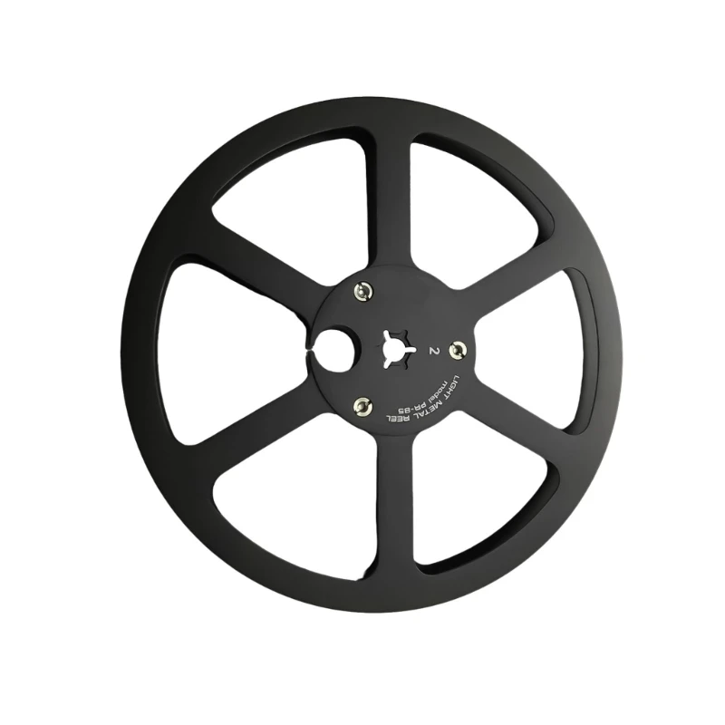 7-Zoll-Metallspulenrahmen für einfaches Öffnen/Schließen, perfekt für Musikliebhaber, 6 Löcher