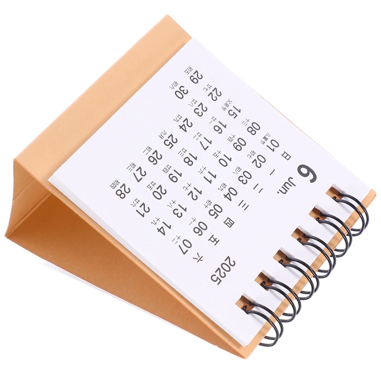 

Mini Desk Calendar 2025 Aesthetic Lunar Year Ornaments Paper Office Decor Tiny Flip Calendars Small Schedule Planner Modern
