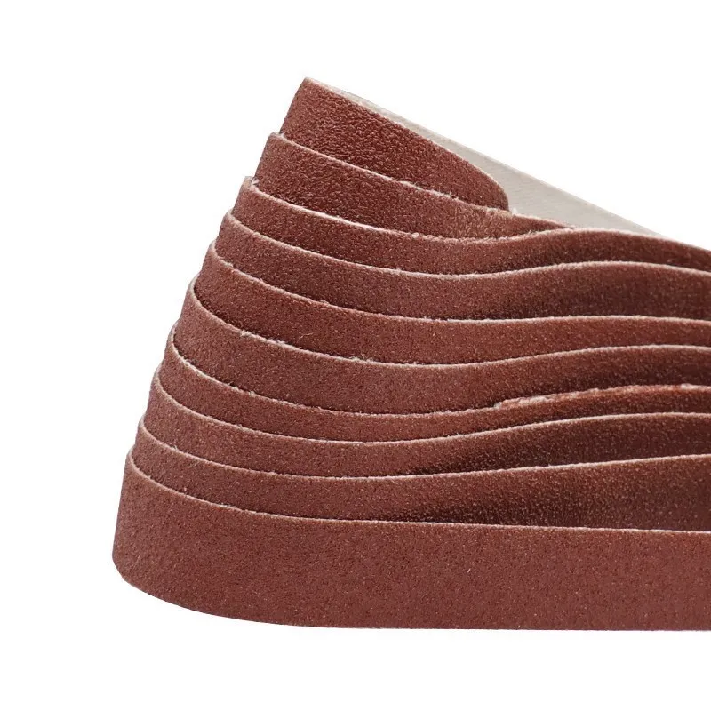 HAMPTON 10 stücke Schleifen Gürtel 452x1 5mm 60/120/240/400/600 Grits Schleifpapier Schleif Bands Für Holz Weiche Metall Polieren – Detail 5