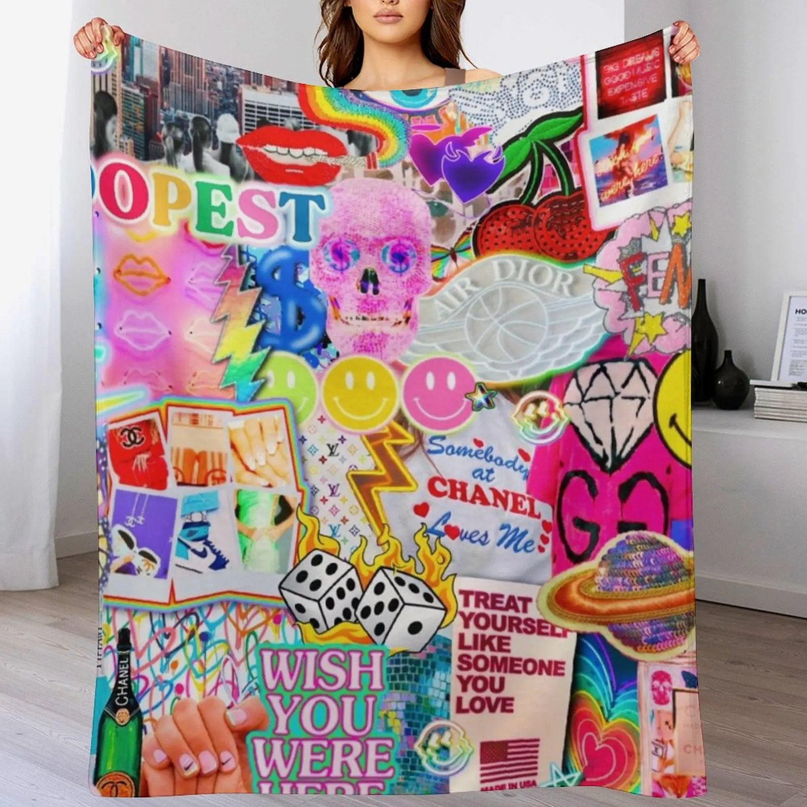 

A I R D $ O R Throw Blanket Blankets Sofas Of Decoration warm for winter valentine gift ideas Blankets