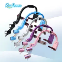 Lámpara de cabeza LED Dental, faro quirúrgico, lupas Binocular de aumento para equipo de Odontología de laboratorio, 2.5X, 3.5X