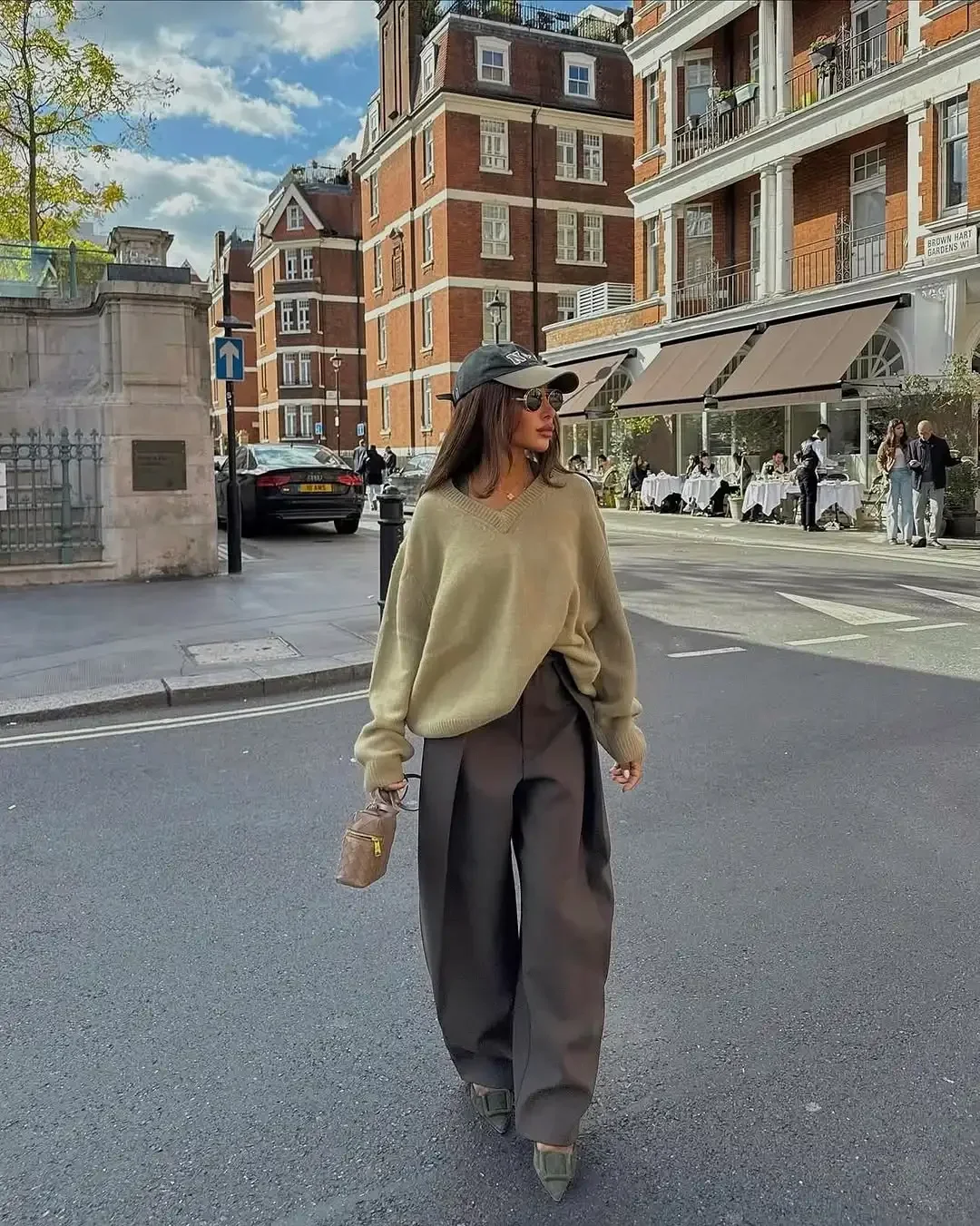 Casual Solid Pleated Loose Long Pants Women High Waist Straight Wide Leg Trousers Spring Autumn Lady Commute Wear