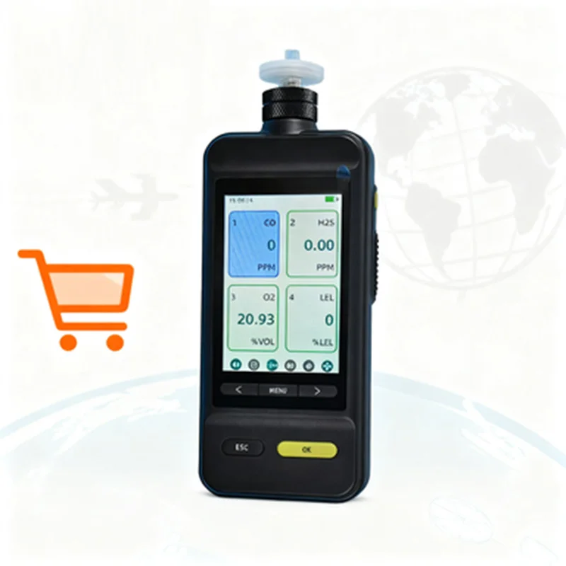 Competitive Price Electronic Oxygen O2 High Purity Gas Analyzer 0-25%Vol