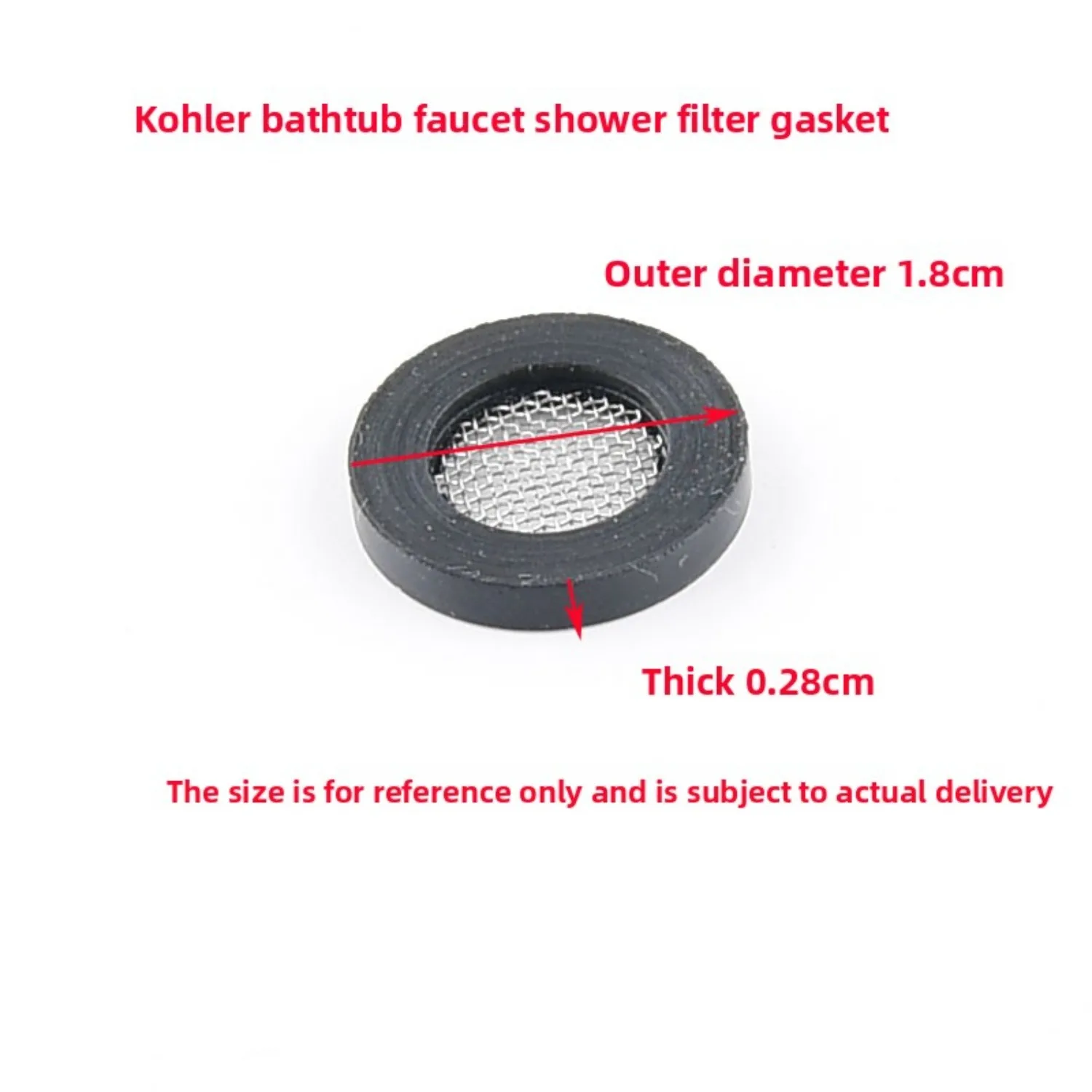 

Аксессуары для душа, совместимые с смесителем для душа Kohler, прокладка фильтра для насадки для душа K-72679T-C7-CP