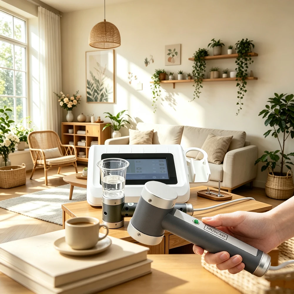 Newest Ultrasonic Therapy Machine Effective Alleviate Arthralgia Muscle Stiffness 1Mhz Ultrasound Equipment Health Care