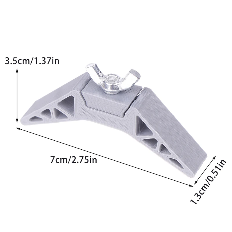 Xm1pc lijadora multifuncional de mano de plástico gris, herramientas de lijado para modelo militar, herramientas de construcción, accesorios de Hobby DIY