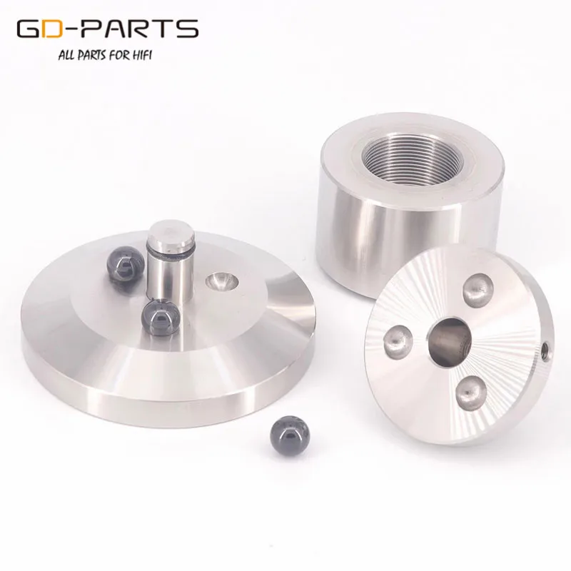 SUS-304 Edelstahl Isolation Ständer Bein Dämpfer FE Stil Fuß Hifi Audio DIY CD Plattenspieler Verstärker Chassis Höhe Einstellbar