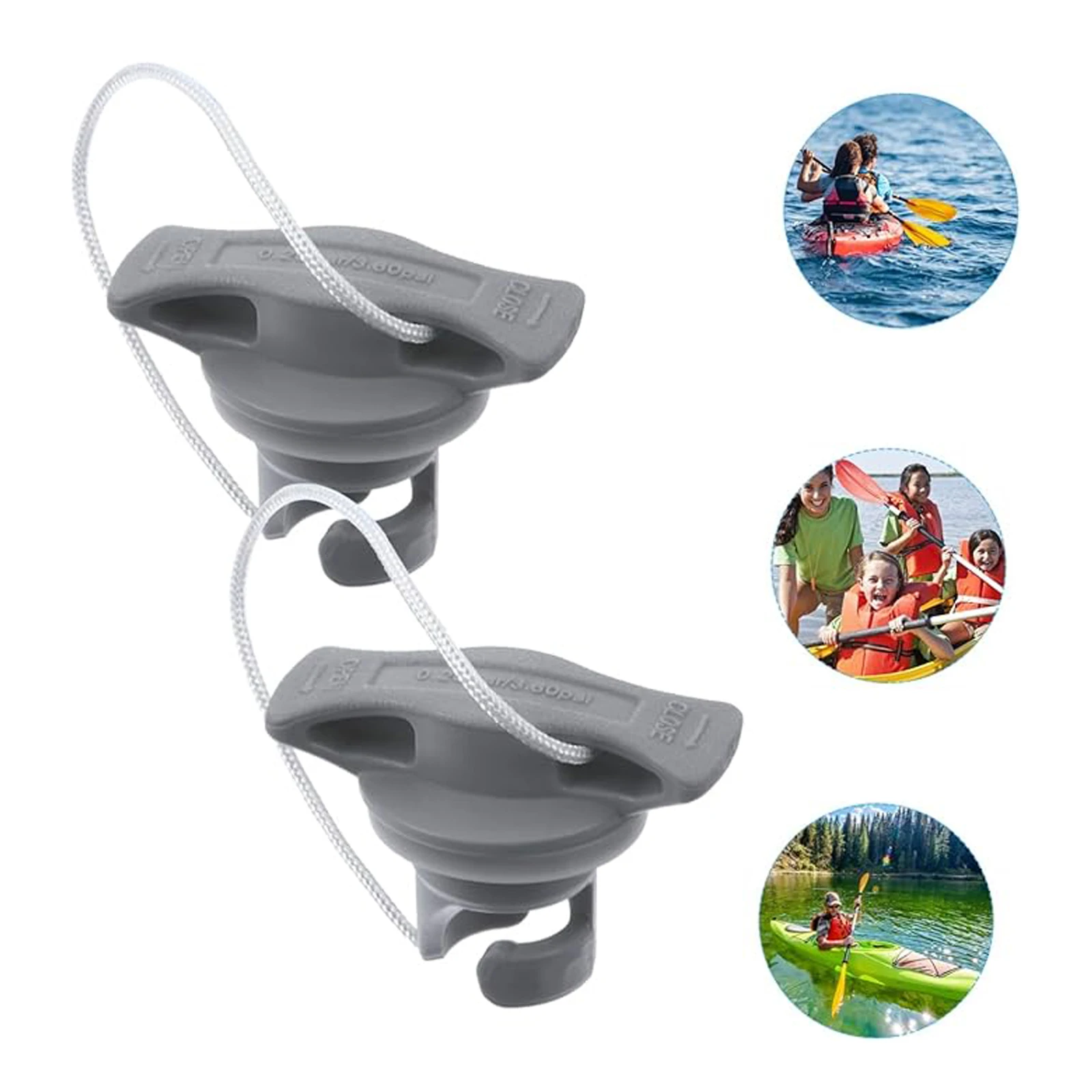 2/4Pcs 4.5x3x3.3cm Kayak Valve - Inflatable Mattress recension och pris