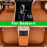 FTCHAAER Custom Car Floor Mats For Besturn B50 B70 X80 X40 T33 T55 T77 T90 T99 B30 B90 Auto Carpets Foot Coche Accessorie