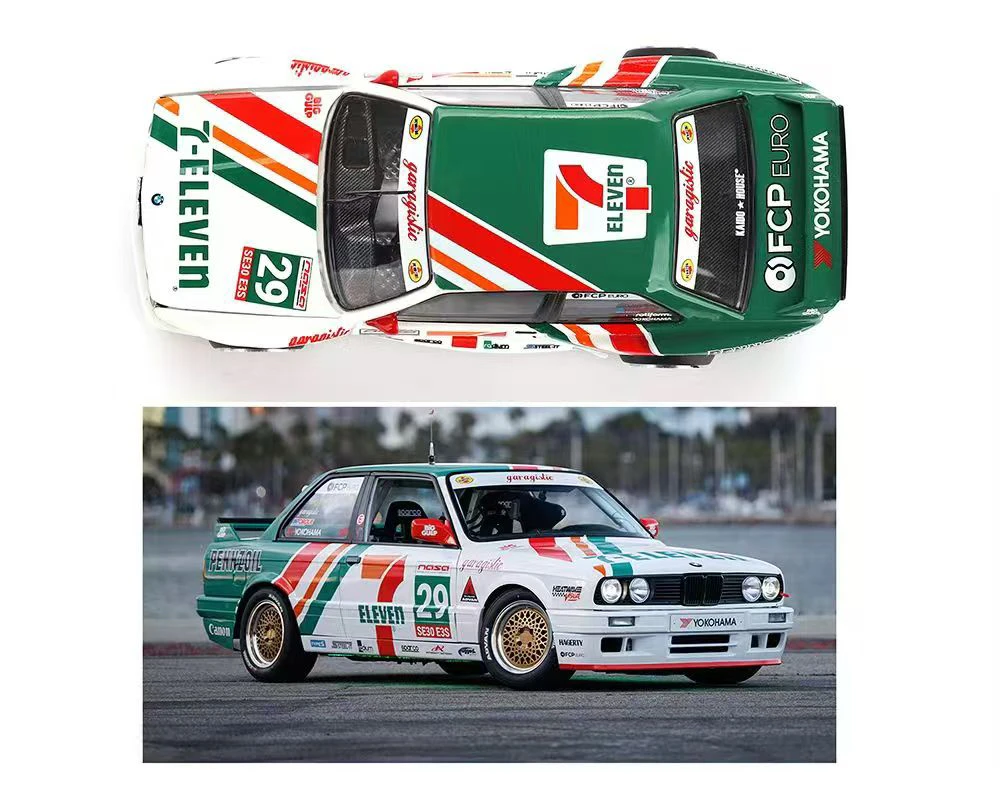 Preventa Kaido House MINIGT 1:64 M3 29 modelo de coche adorno de habitación exhibición modelo coleccionable regalo de Navidad Año Nuevo