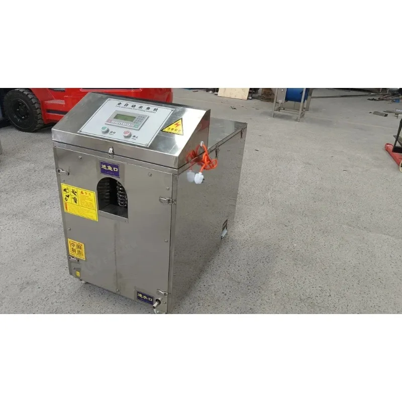 Fully Automatic Fish Killing Machine with Descaling and Belly Opening Integrated Function