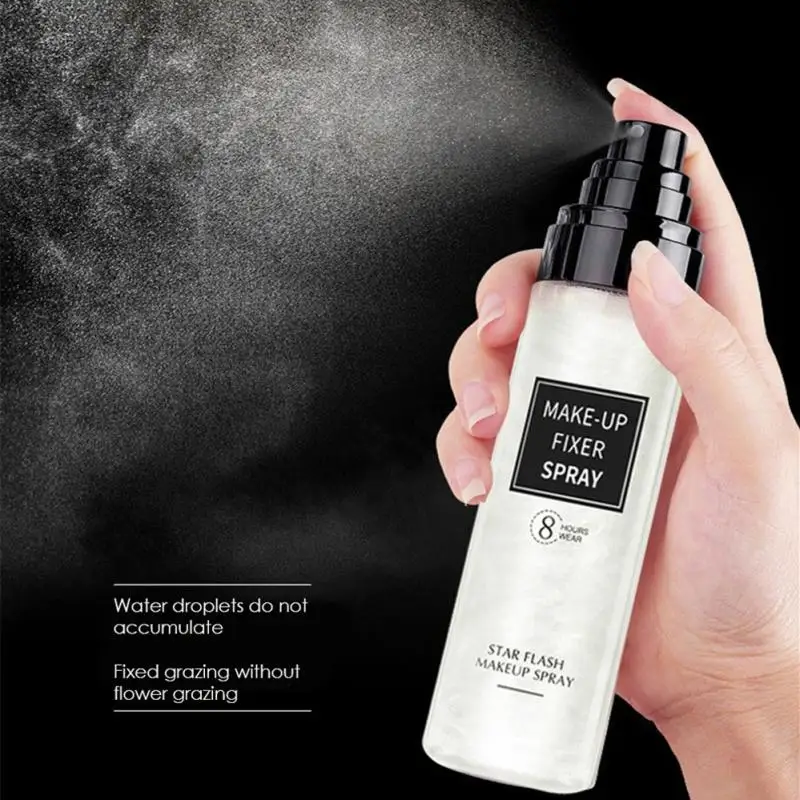 100ml Makeup Setting Spray Long Lasting Foundation Fixer Spray Moisturizing Oil Control Natural Matte Refreshing Quick Fixer