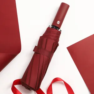 Doppelschicht hartes Regenschirm, vollautomatisch, Regen, Luxus, Geschäft, männlich, große Regenschirme, 12 Knochen 6 Hauptverkaufsumfang Grande - №2