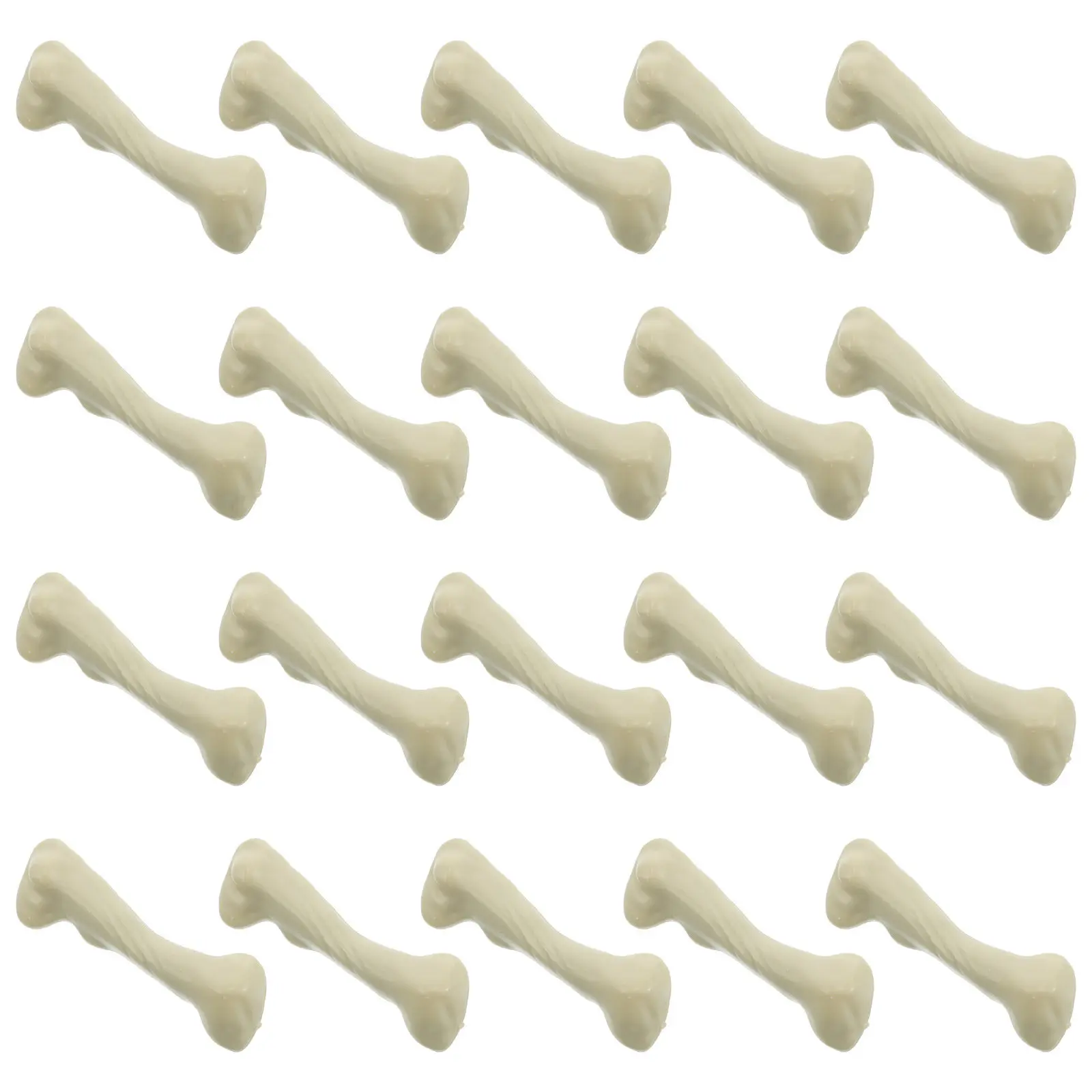 

20 шт. миниатюрных пластиковых костей для Хэллоуина, жуткие украшения, искусственные кости, реквизит для вечеринки на кладбище, декор в тематике кладбища