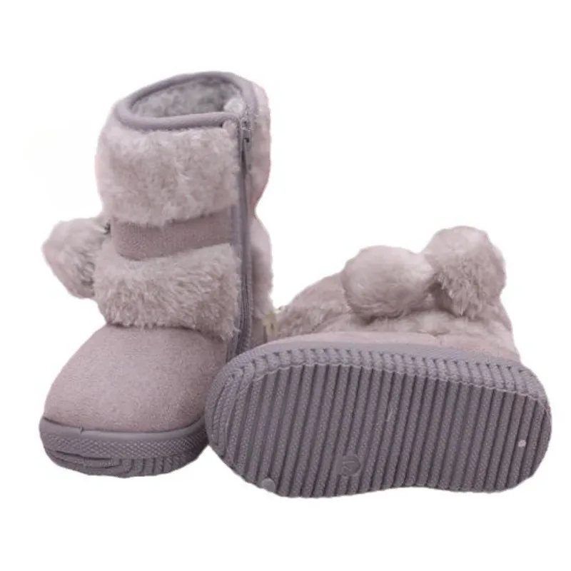 Kid Snowboots 2024 Nieuwe Verdikte Kinderen Warme Katoenen Schoen Booties Voor Kid Mode Meisje/Jongen Enkel Peuter schoenen