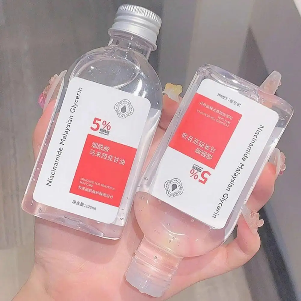 Prebase Facial con Niacinamida, Glicerina y Vitamina E, 120 ml, Hidratación Profunda, Iluminadora, Base de Maquillaje, Anti-resequedad, Para Todo Tipo de Piel