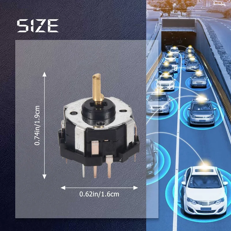 Interruttore a bilanciere a chiave per Encoder di navigazione per auto con interruttore a 4 vie con Encoder a pulsante