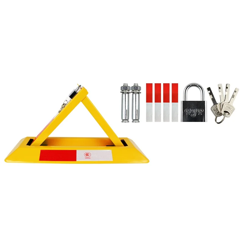 1pc Simple and Economical Parking Lock Car Auto Position Lock Close Device Parking Lock Parking Place Stop