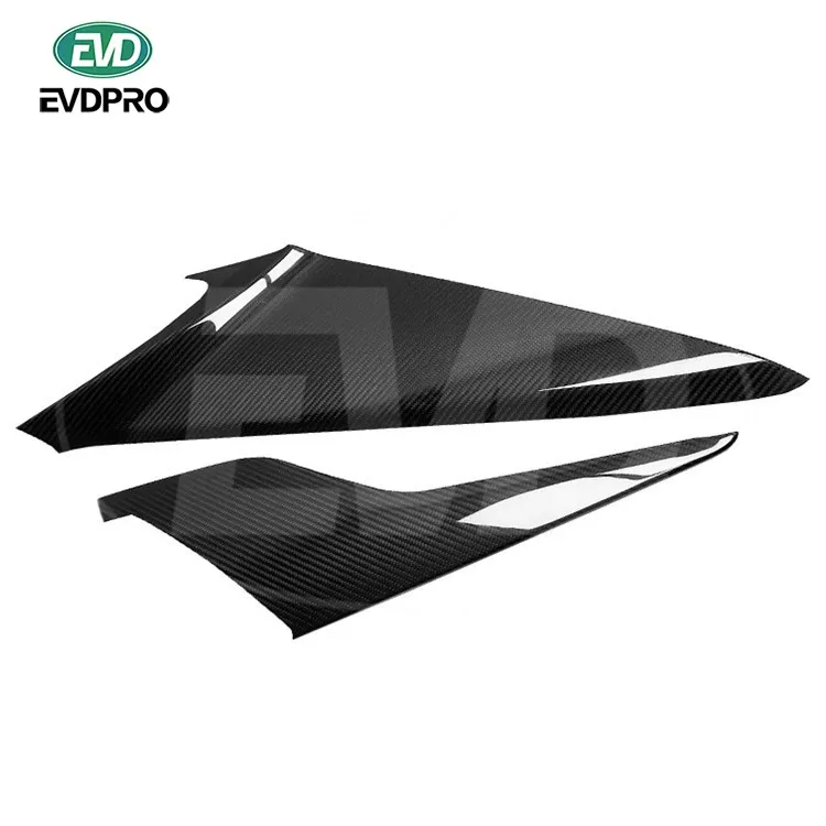 

For Chevrolet Corvete C8 Z51 Z06 2020-2023 Dry Carbon Fiber Center Console Kits Cover Lhd