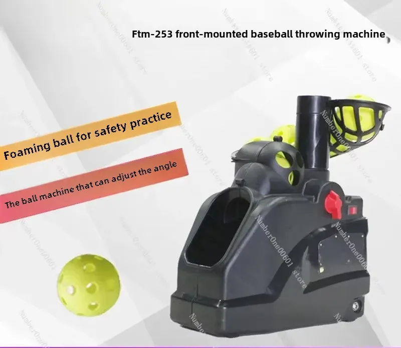 Baseball Service Machine, Children's and Adults' Indoor Batting Practice, Automatic Pitching and Throwing Equipment