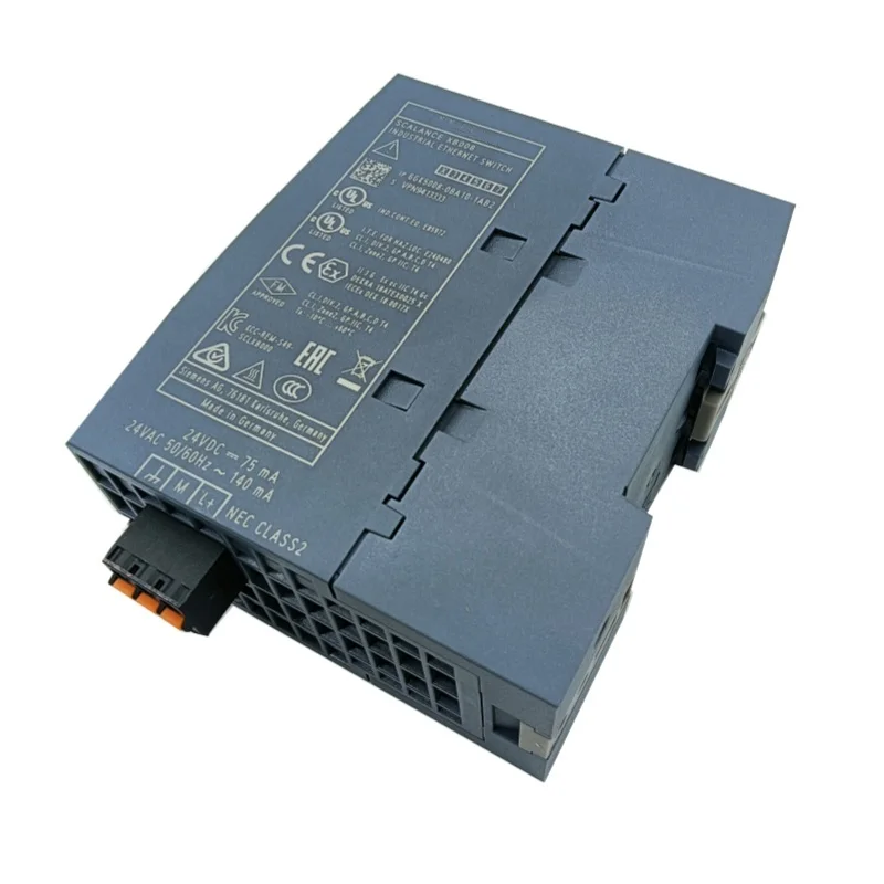 6GK5008-0BA10-1AB2 scale unmanaged industrial Ethernet switch/for 10/100 trillion bit/s IP20 24 V