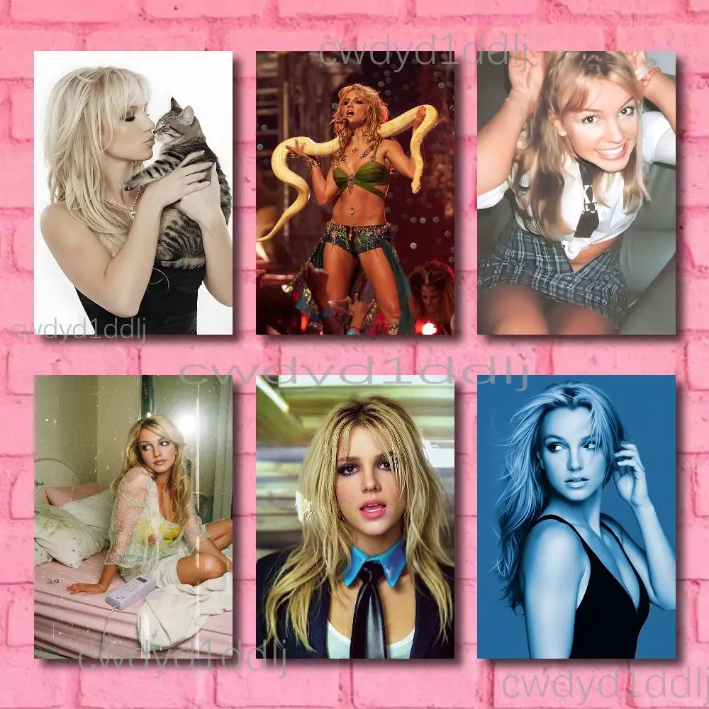 In The Zone B-Britney Spears Toxic Poster HD Canvas Wall Art Waterproof Print For Bedroom Living Room Home Decor Gift
