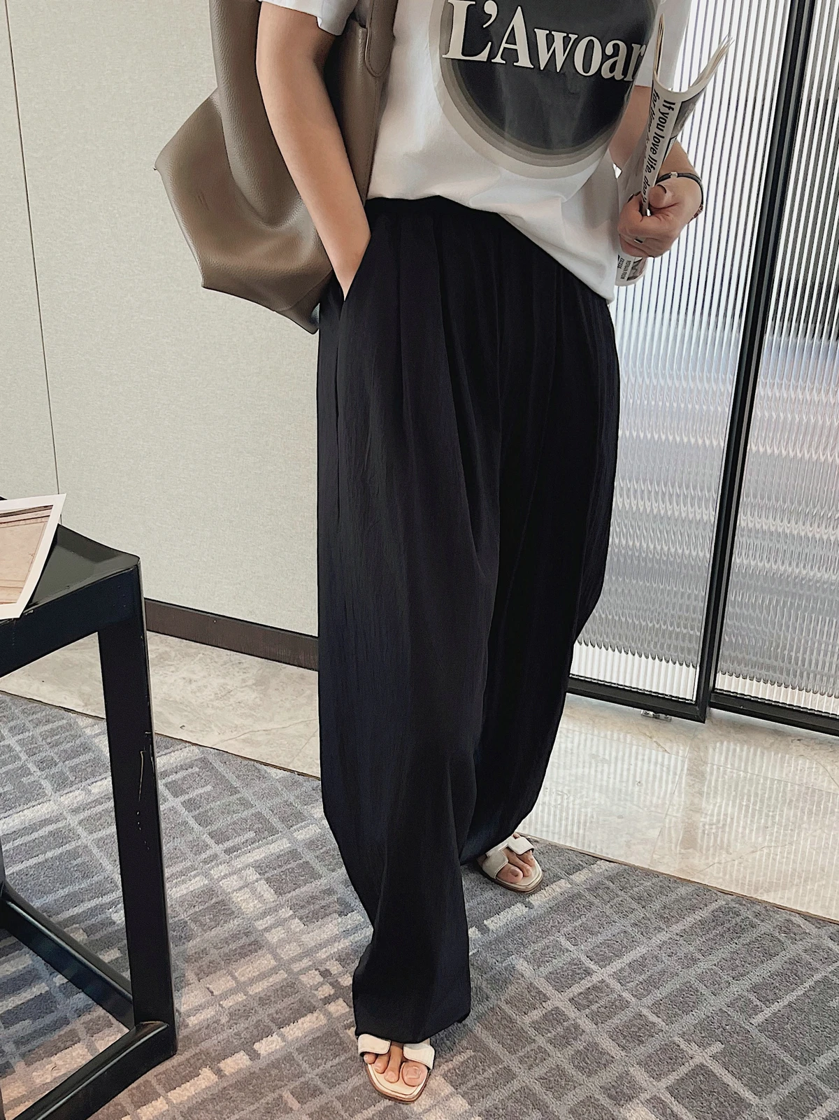 

Cargo Pants 2025 Woman Clothing Y2k Spring Korean Fashion Style Vintage Youthful Gothic High Waist Wide Trousers Streetwear New