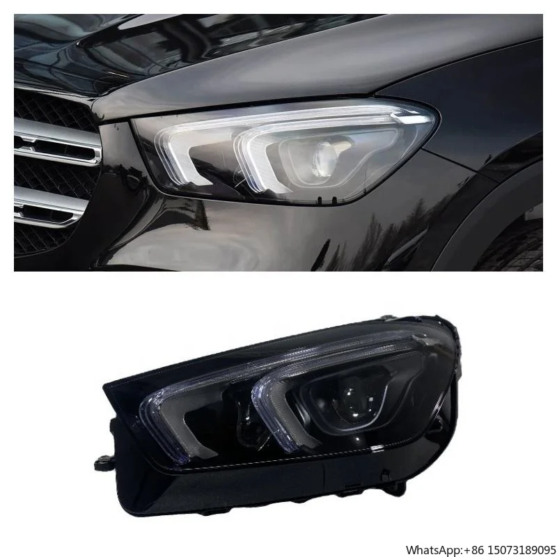 

Светодиодные фары для Mercedes-Benz GLE (167) 2019-2023 годов выпуска, OEM 1679060903, 1679061003 (для GLE350, GLE400, GLE450)