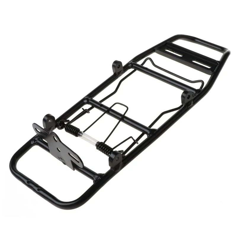 Rear Bike Rack, Universal Mountain Fat-tire Bike Cargo Rack Aluminum Alloy Equipment Bike Rear Rack