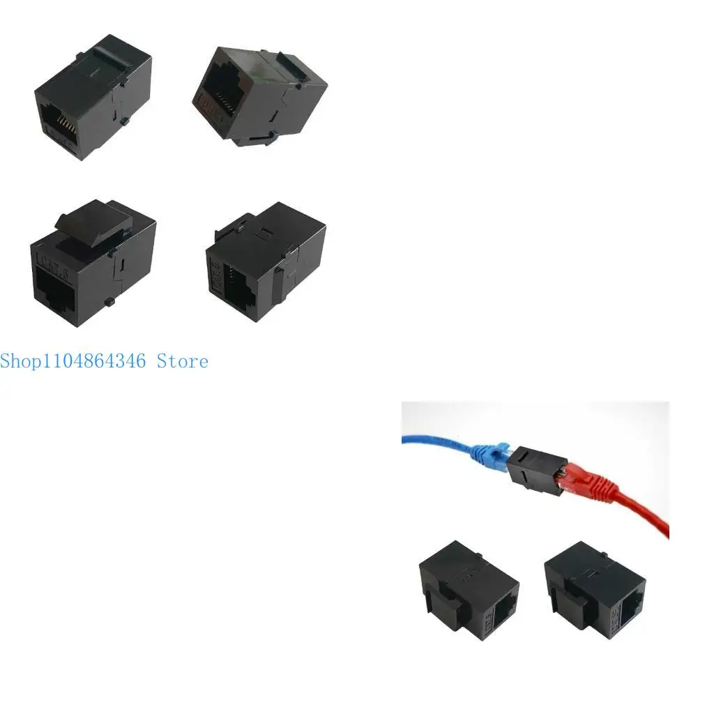 

5asd 10Pieces RJ45 Connector CAT6 CAT5E Modules Information Socket Computer