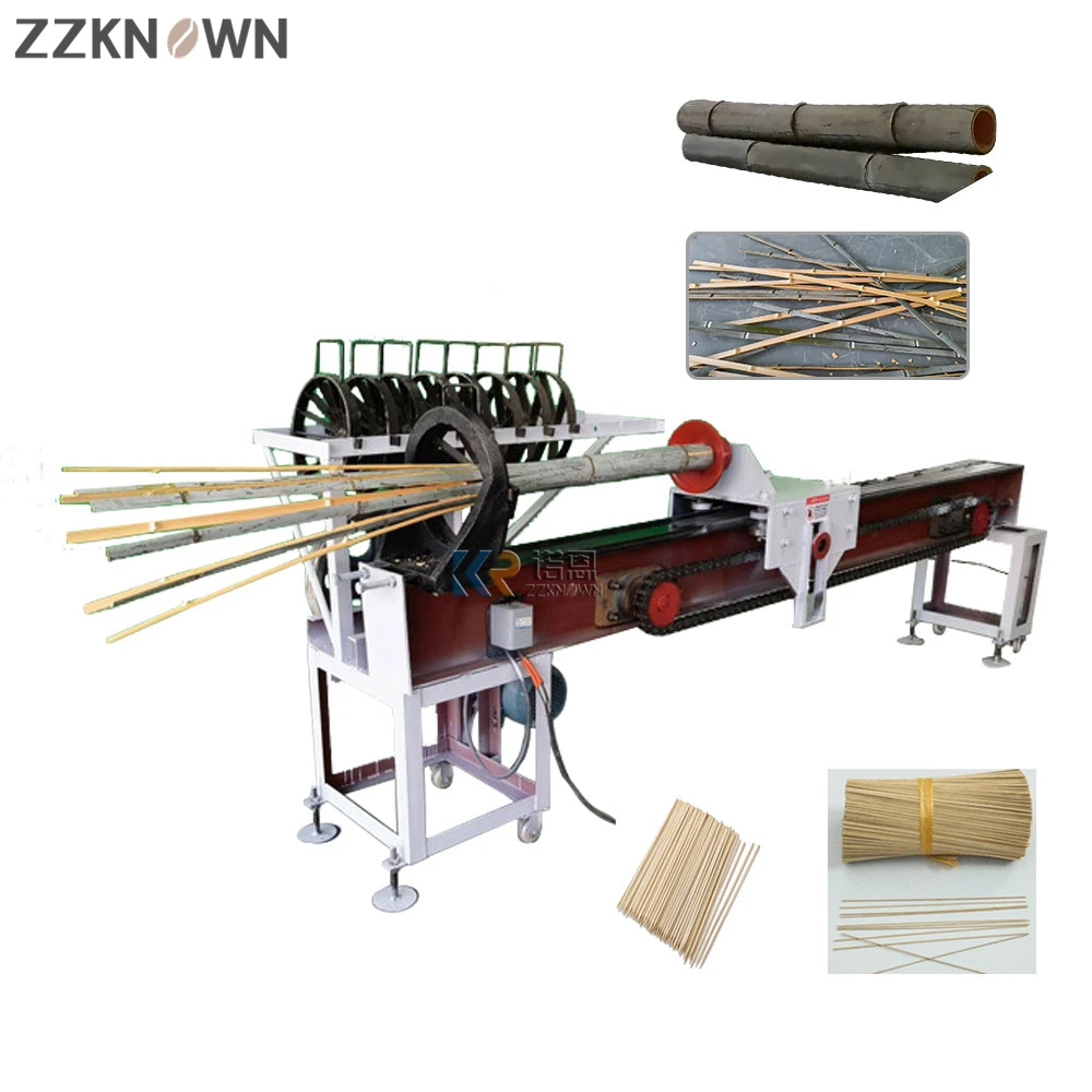 

Bamboo Wood BBQ Stick Maker Barbecue Stick Making Machine Bamboo Slit Split Machine