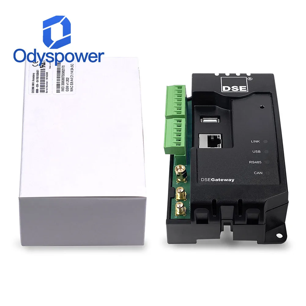 DSE890 MKII Original - صنع في المملكة المتحدة |   بوابة DSEWebNet |   المراقبة عن بعد مع أجزاء مولد 2G - 4G GSM / إيثرنت