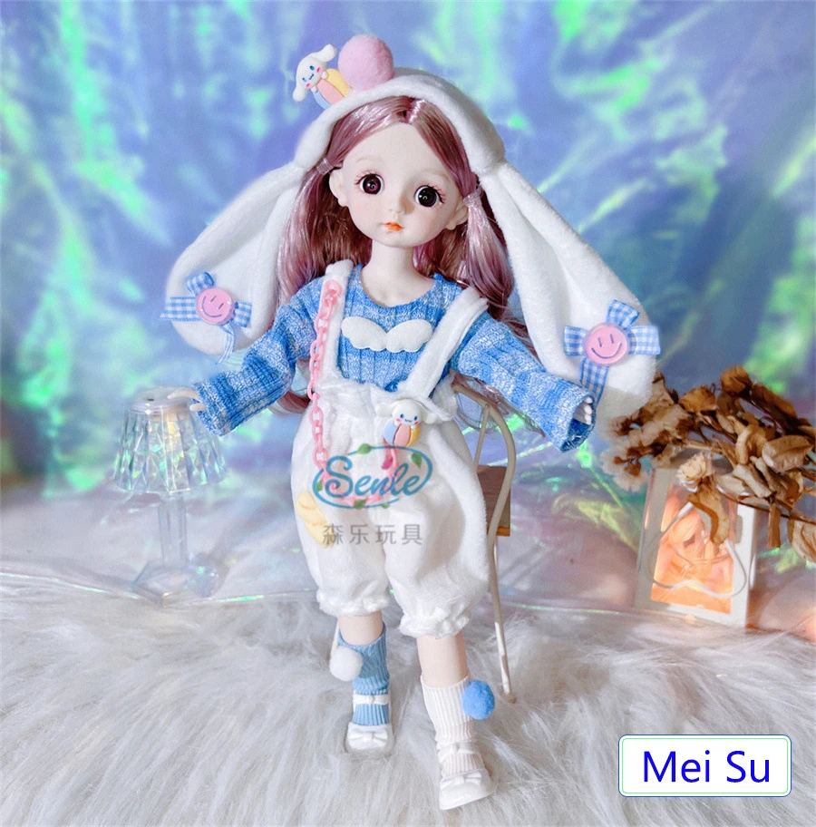 30 cm Puppe mit Kleidung für Kinderspielzeug Mädchen 6 bis 10 Jahre 1/6 Kleidung für BJD-Puppen Puppenhaus-Zubehör – Detail 15