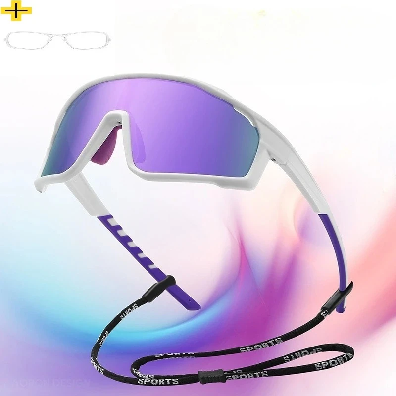 Sports Prescription Sunglasses for Men and Women Outdoor Sports Driving Glasses Customized Myopia Prescription Glasses Boxed