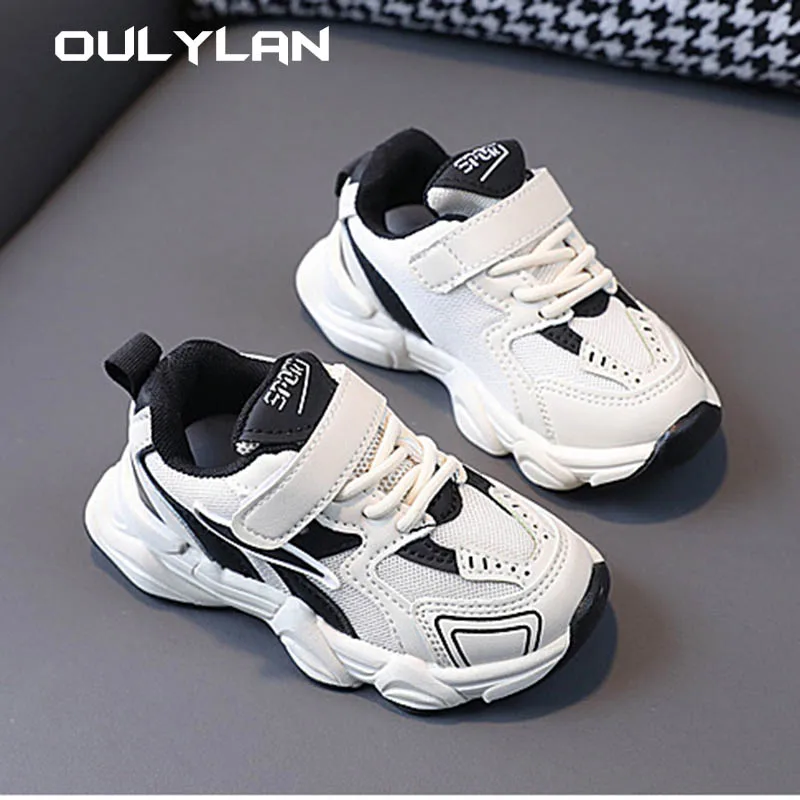 Children's Casual Sports Shoes Autumn New Boys Fashion Shoes Anti Slip SportsShoes New Breathable Soft Soled Baby Walking Shoe S