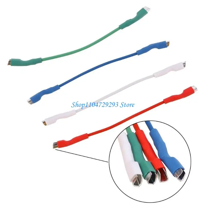 

Y2GD 4Pcs Phono Cable Leads Header Wires for 1.2-1.3mm Pins Turntable Phono Headshell
