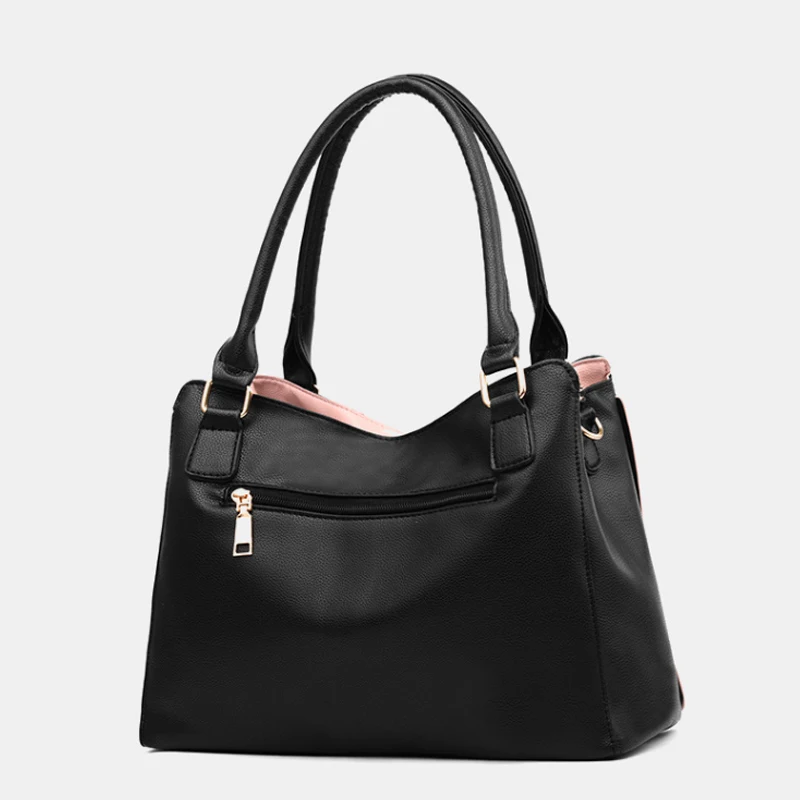 Luxury Handbags Women Bags Designer Fashion Soft PU Leather Tote Bags For Women 2024 Large Capacity Tote Bag Shopping Handbag